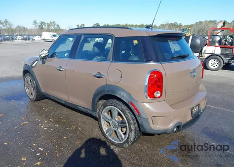 2013 Mini Countryman Cooper S from USA, damaged, VIN WMWZC3C51DWP51440